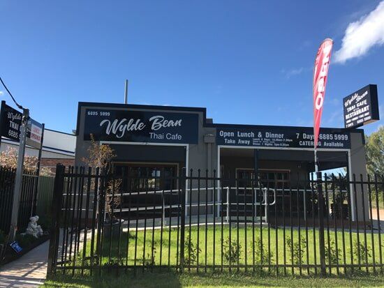 Wylde Bean Cafe Front — Construction & Renovation Services in Dubbo, NSW