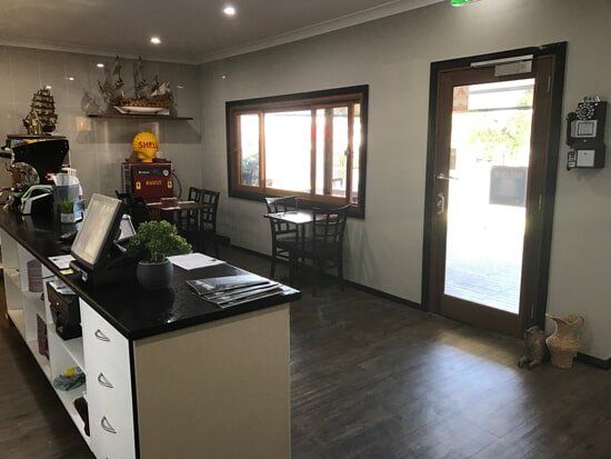 Wylde Bean Cafe Counter Area — Construction & Renovation Services in Dubbo, NSW