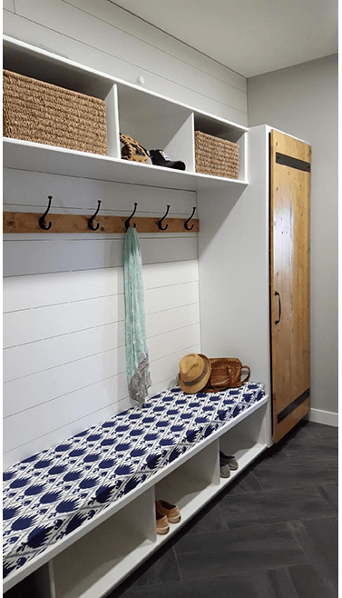 dressing room interior