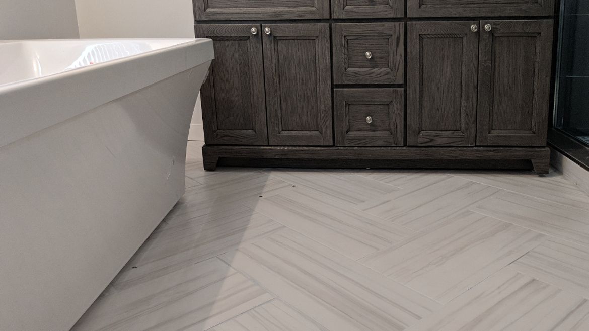 wahroom with cloth cabinets