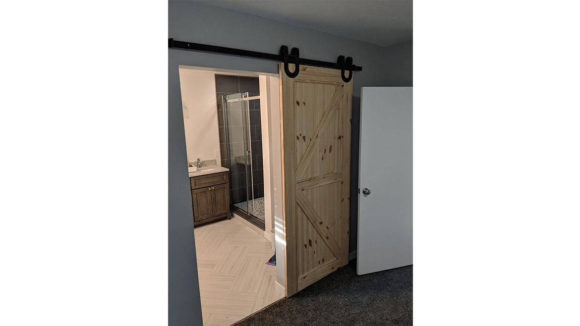 interior house sliding door