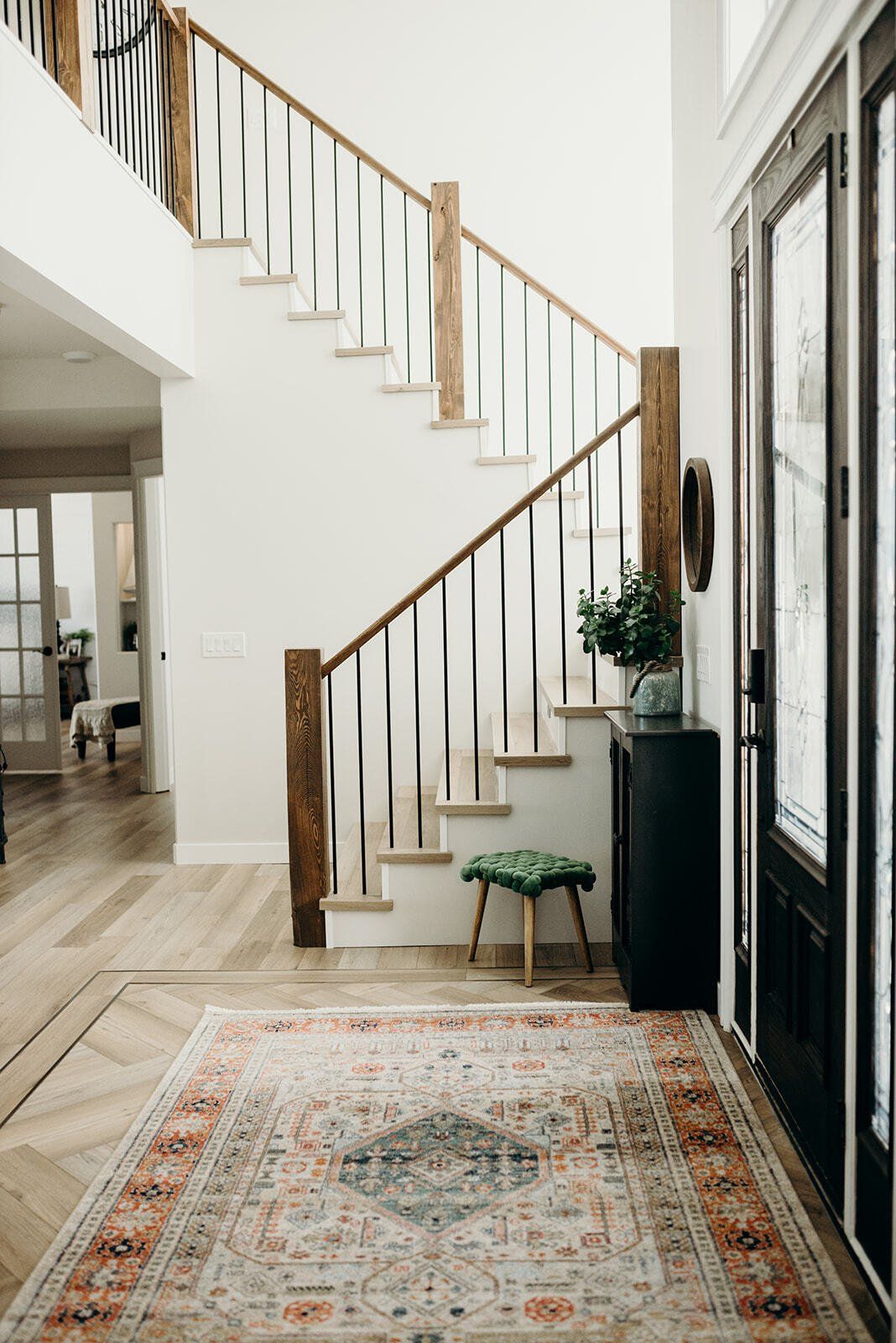 indoor staircase interior