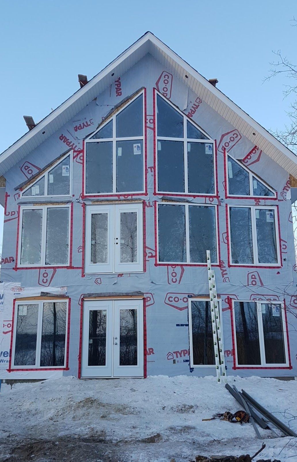 house under contruction