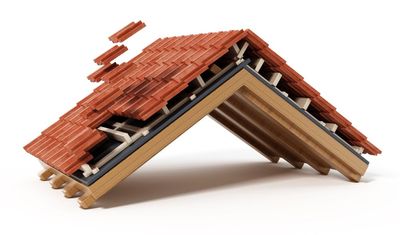 model house roof construction