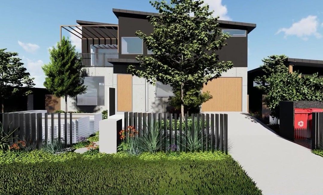 A House with a Fence and Trees — North Wollongong, NSW — East Scape Studio