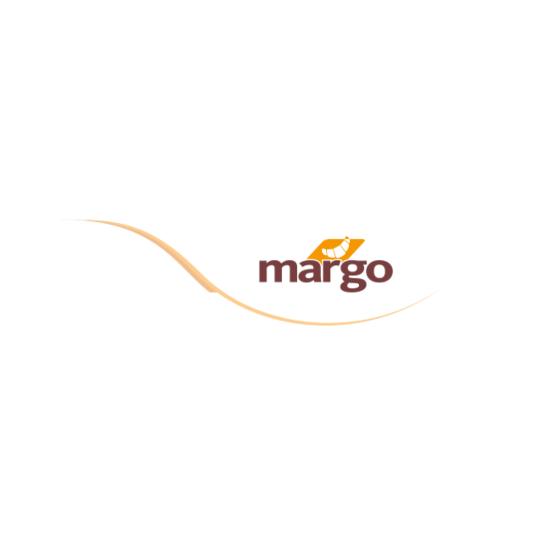 Un logo pour el margo sur fond blanc