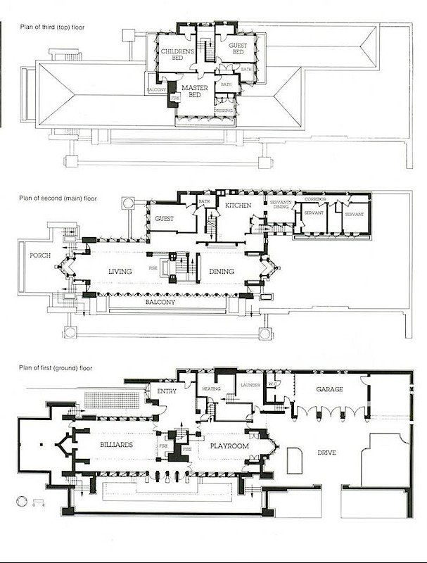Ranch im Prairie-Stil mit 2 Schlafzimmern und Ausdehnung der unteren Ebene (Grundriss)