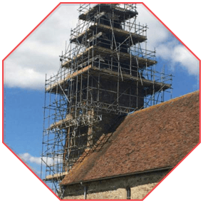scaffolding for towers
