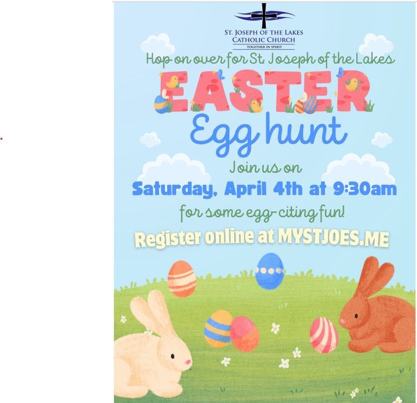 Easter Egg Hunt Registration