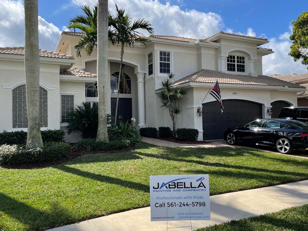 After Canyon Springs House Painting — Lantana, FL — Jabella Painting And Carpentry