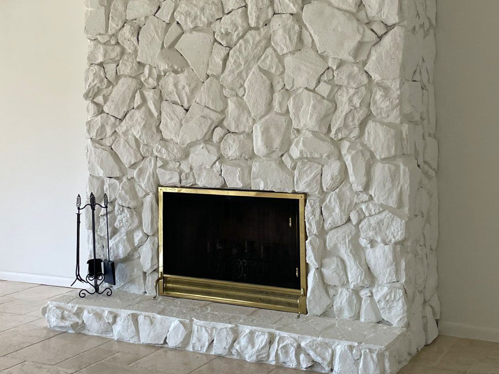 After Delray Fireplace Painting — Lantana, FL — Jabella Painting And Carpentry