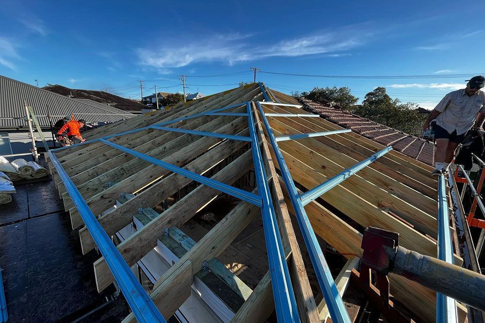 Ongoing Construction Of Roof — Roofer in Hunter Valley, NSW