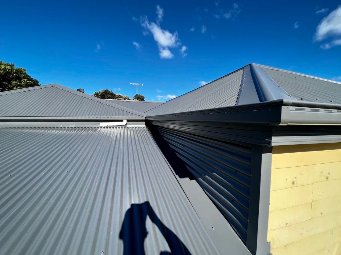 Dark Grey Roof — Guttering in Newcastle, NSW