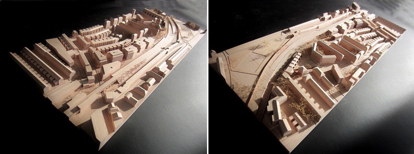 maquette foto Parsons Green Londen