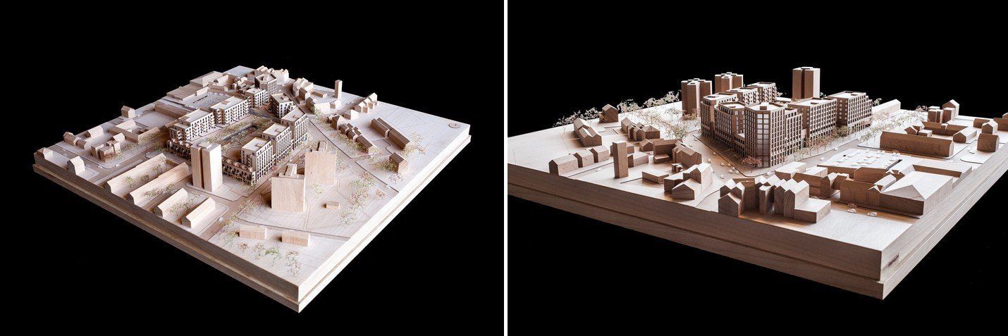 maquette foto Leegate Redevelopment Londen