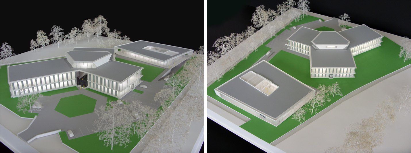 maquette foto Bella Donna,Hoofdkantoor Prowinko Amstelveen