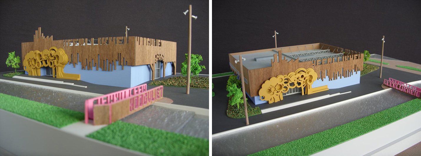 maquette foto De Heerlijkheid Hoogvliet