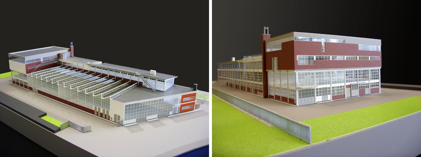 maquette foto Tollens verffabriek