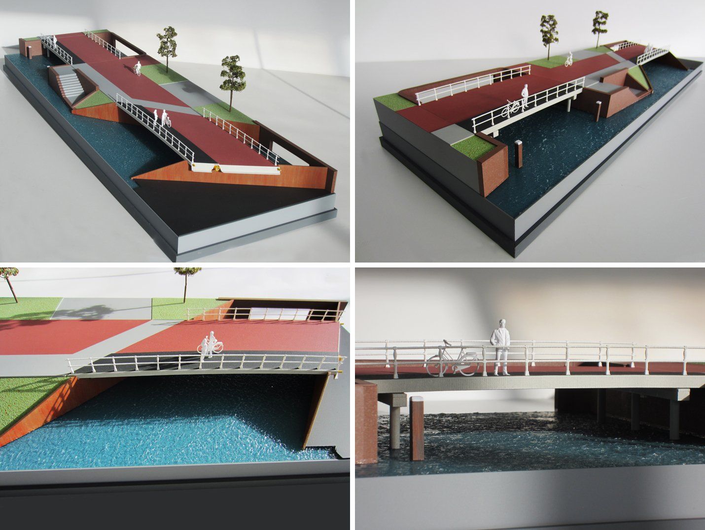 maquette foto Brug Haarlem