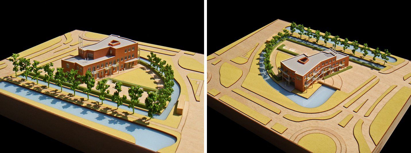 maquette foto woonzorg complex