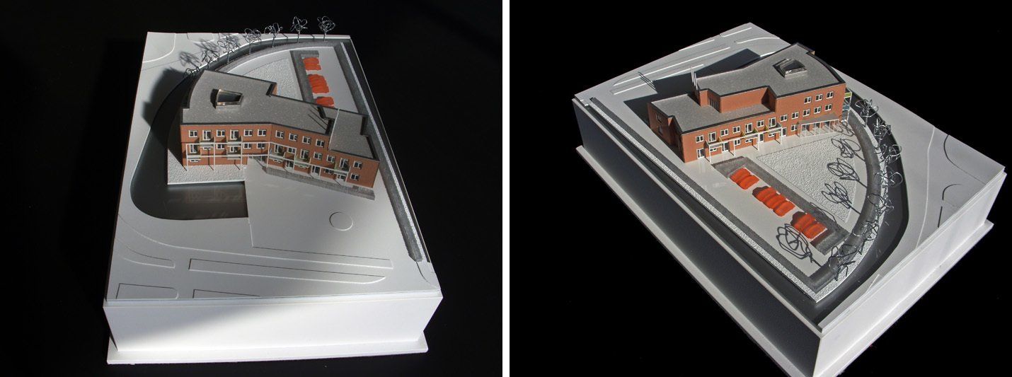 maquette foto woonzorg complex