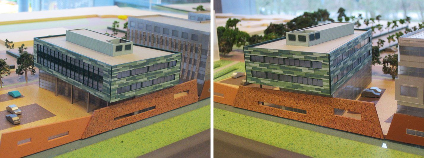 maquette foto zorgboulevard Leiderdorp