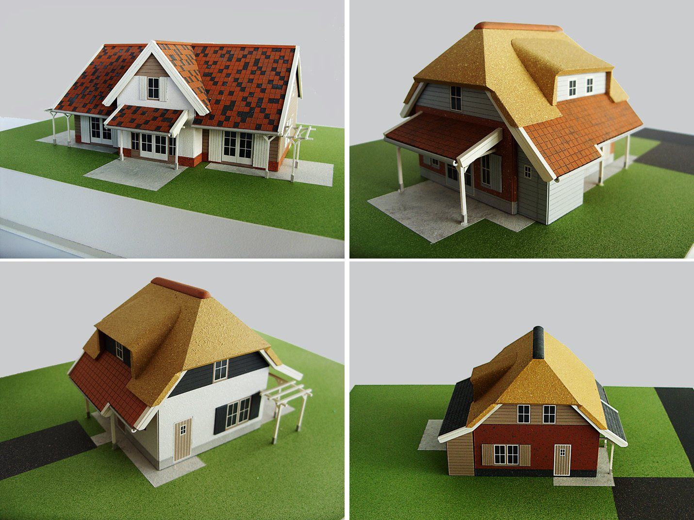 maquettes foto Klein Vink recreatie woningen