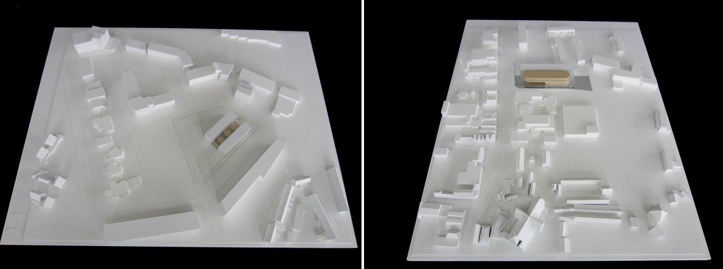 prijsvraag foto maquette gemeentehuis Westland