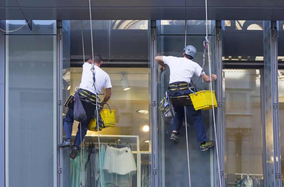 Commercial Window Cleaning by Get Wet Cleaning Services