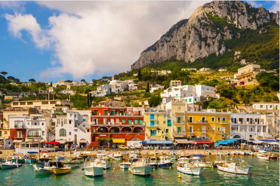 boat rental in capri italy