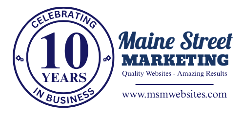 Maine street marketing is celebrating 10 years in business