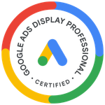 A google ads display professional certified logo
