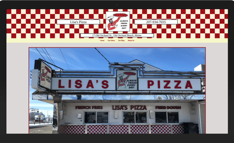 Lisa's Pizza Old Orchard Beach Maine