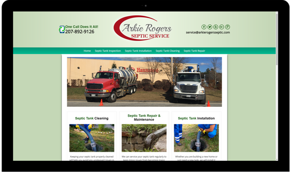Arkie Rogers Septic Services Windham Maine