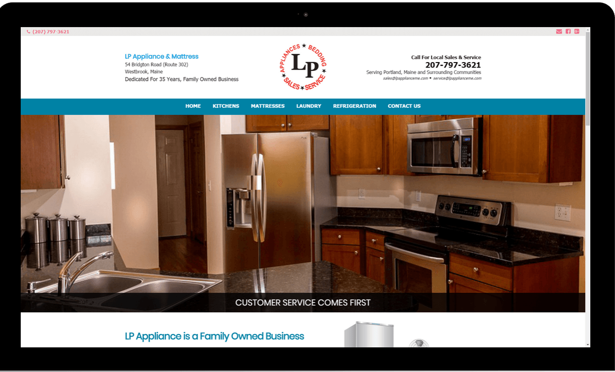LP Appliance Westbrook Maine 