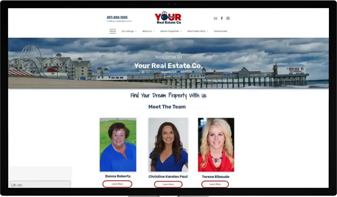 Local Real Estate Company based in Saco.