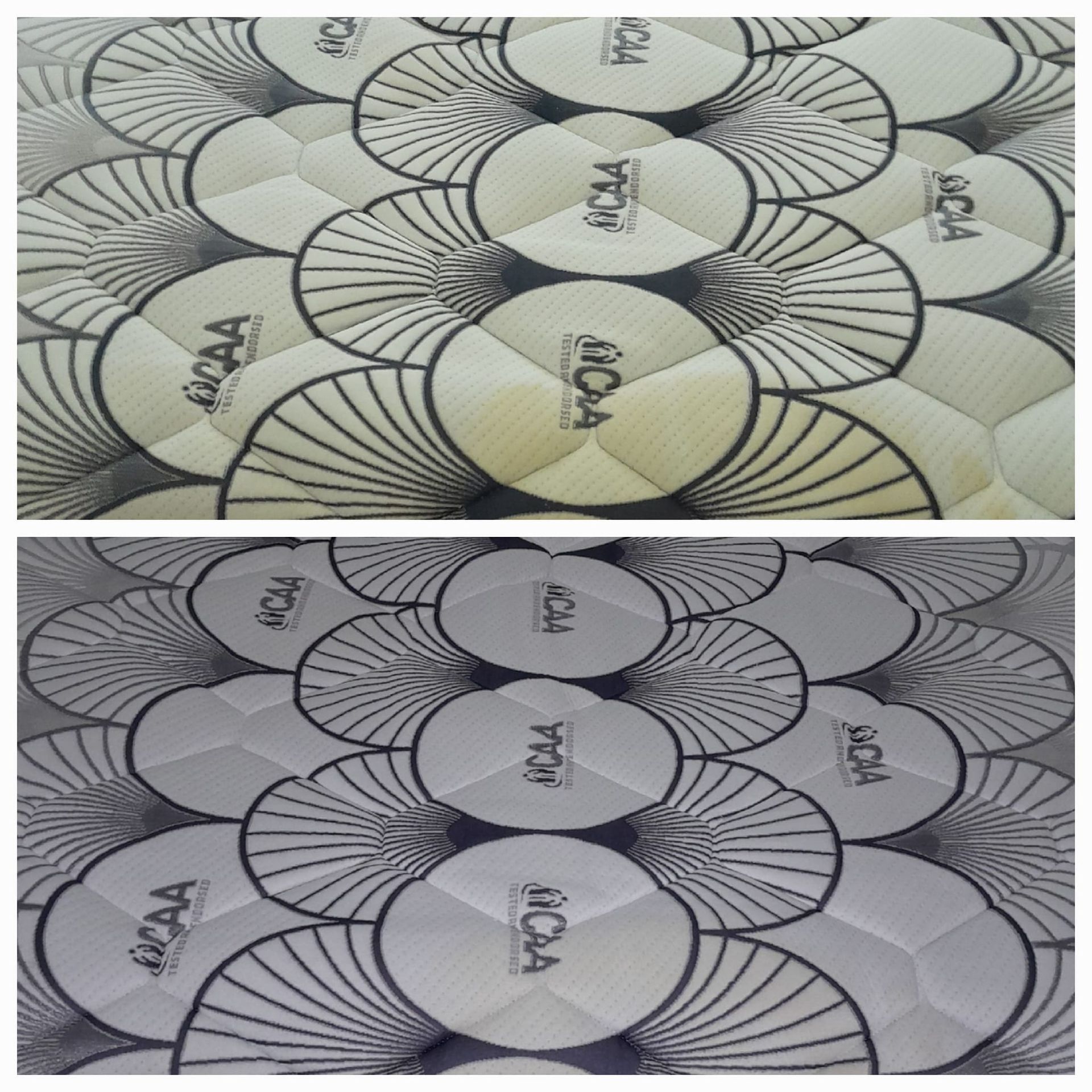 Two Mattress Close-ups — Magic Mist Carpet Cleaning in Gracemere, QLD