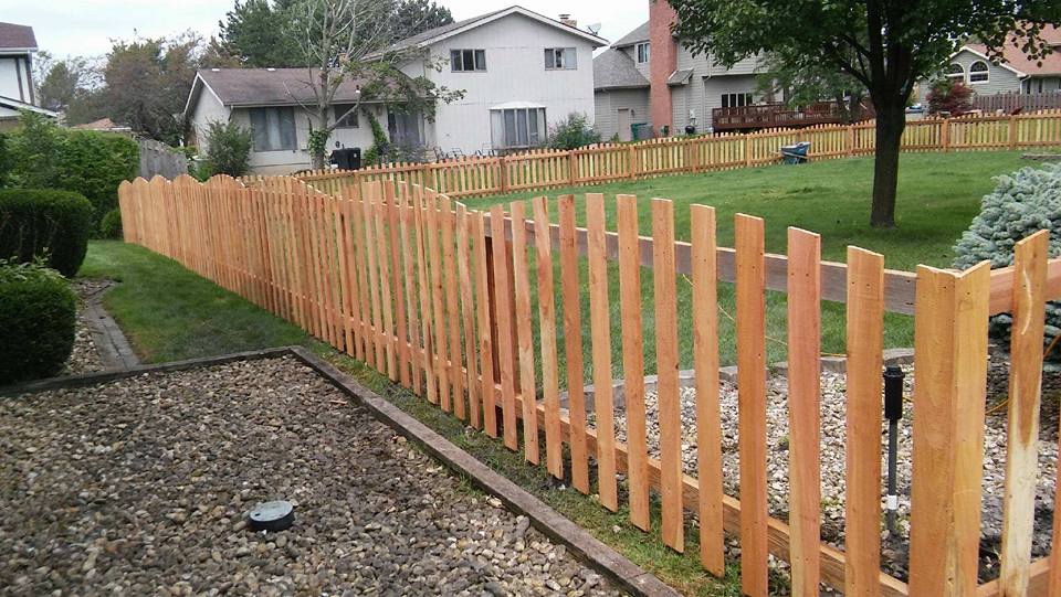 Wood Fencing for House — Fence Repair in Hammond, Indiana