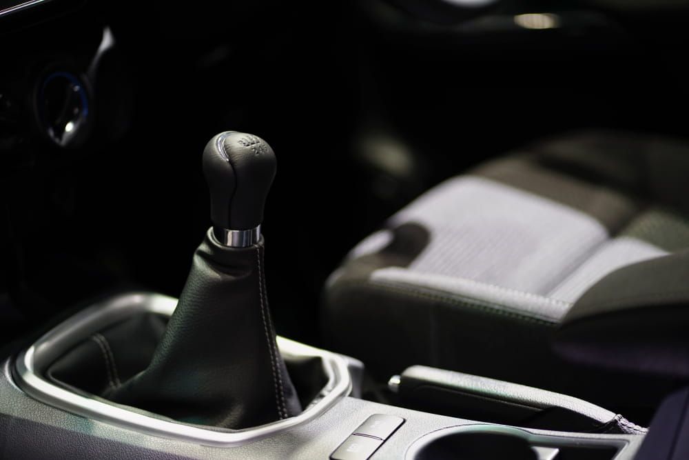 A Close Up of a Shifter in a Car — BJM Mechanical Mufflers & Tyres In Oxenford, QLD