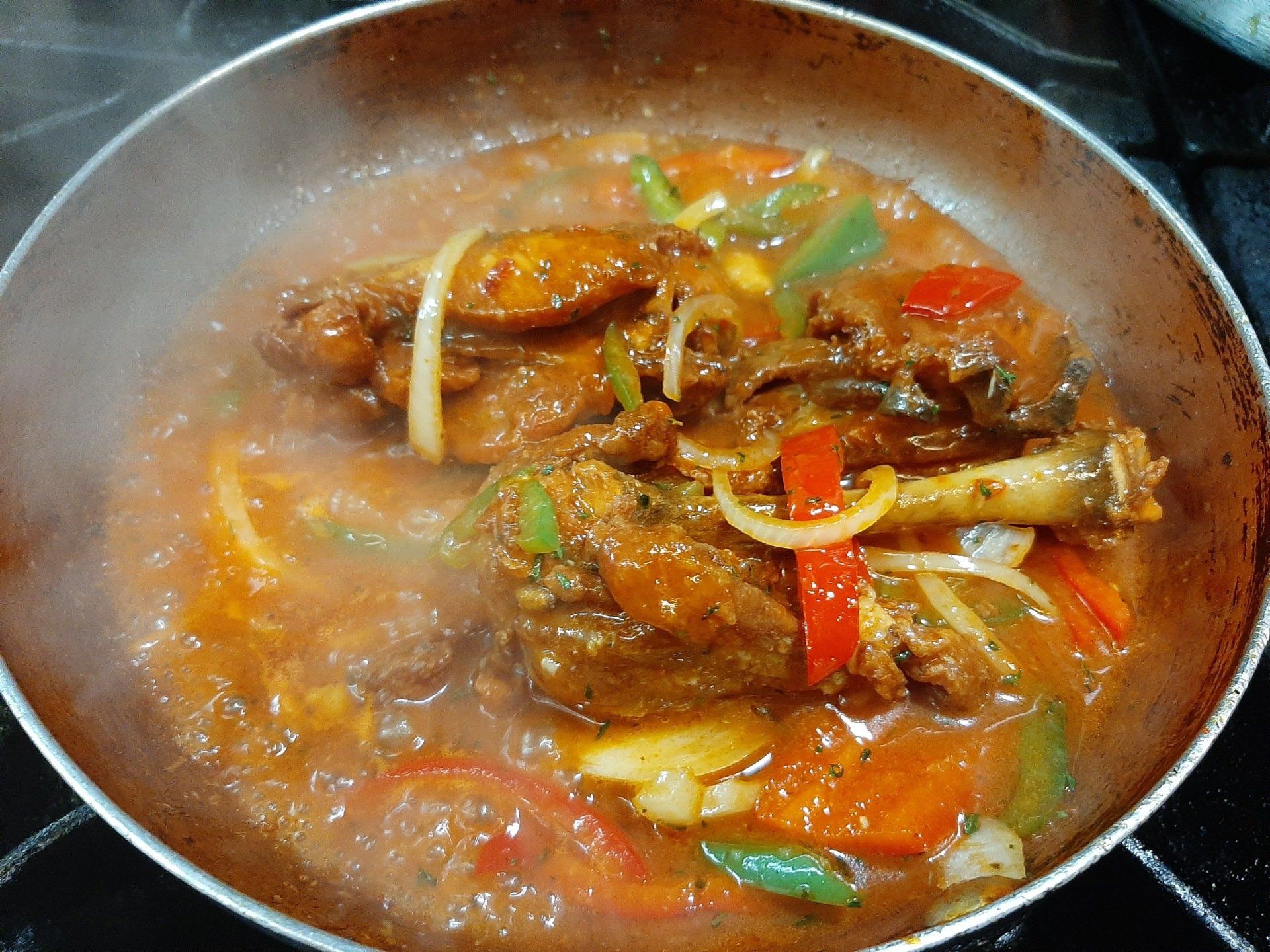 Hot Sour Chicken On Pan — Bridgeport, CT — Jeans Cuisine