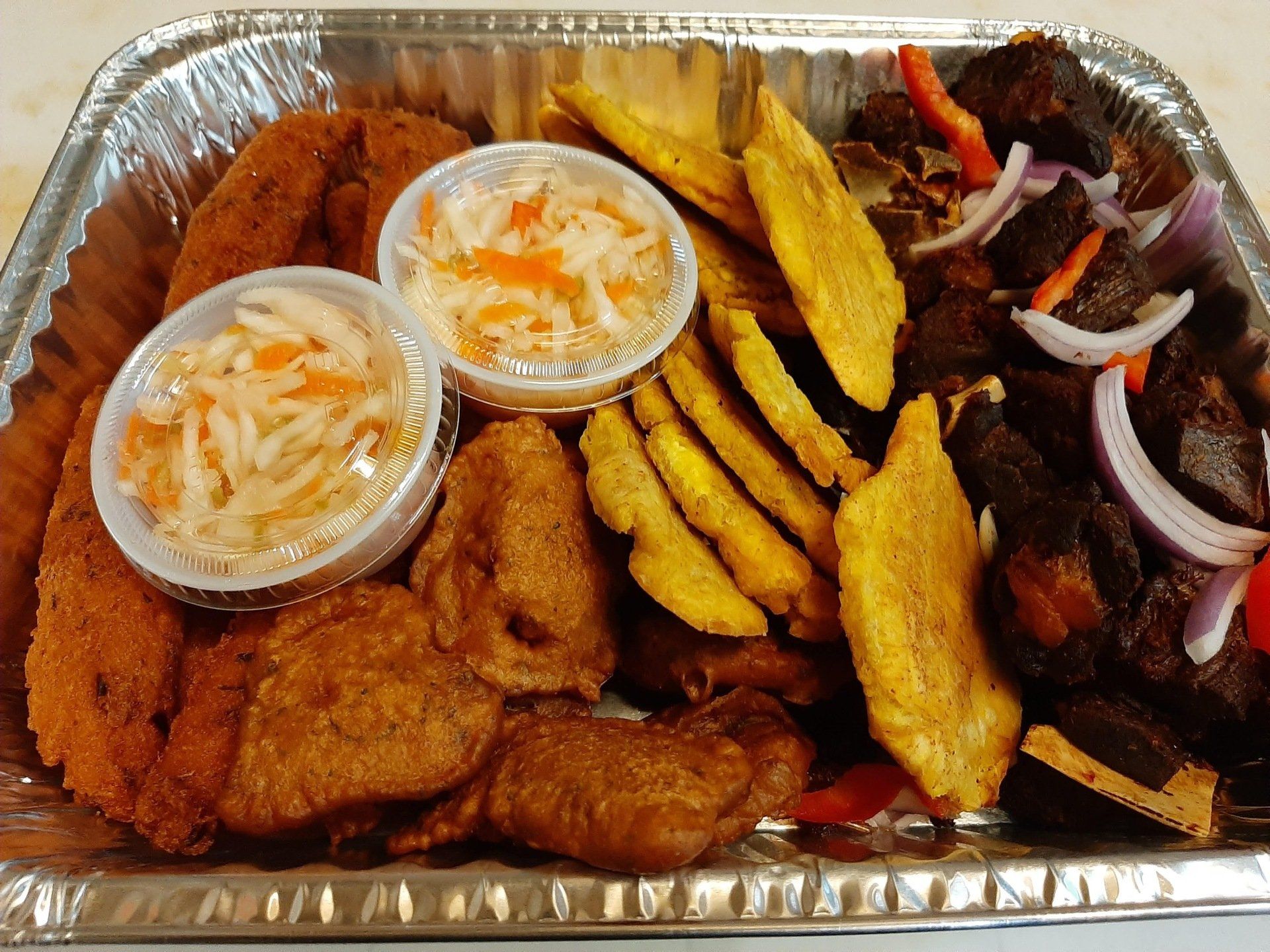 Combo Beef And Chicken Platter — Bridgeport, CT — Jeans Cuisine