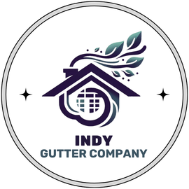 indy gutter company circle logo