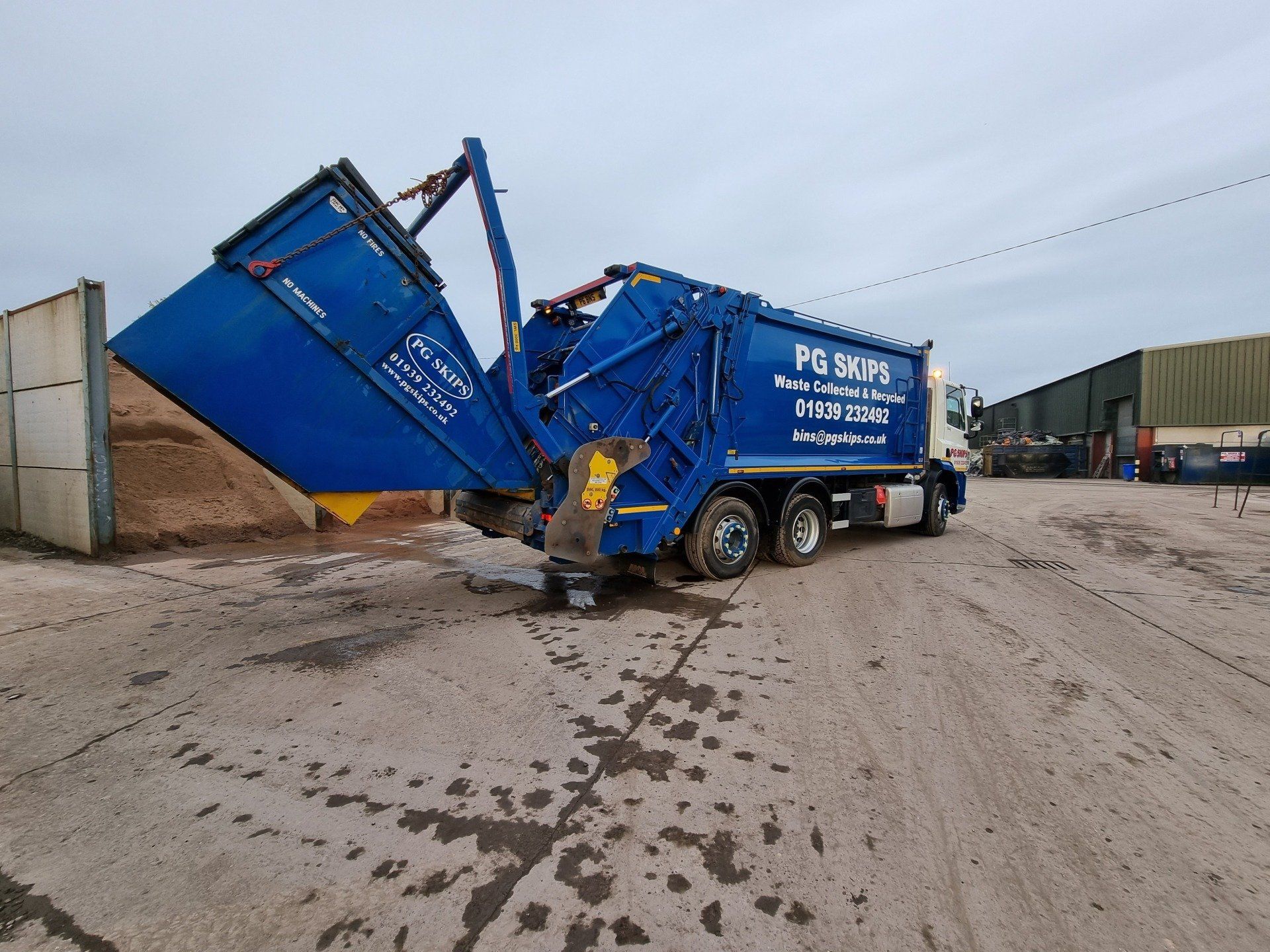 Waste disposal in Shrewsbury, PG Skips Ltd