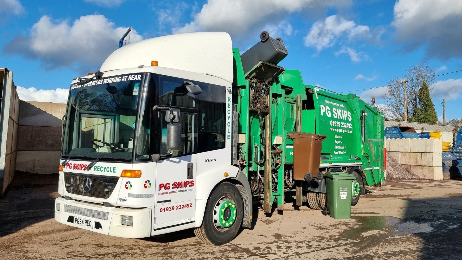 Waste disposal in Shrewsbury, PG Skips Ltd