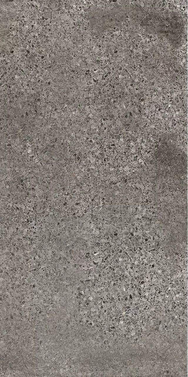 Gray textured tile.