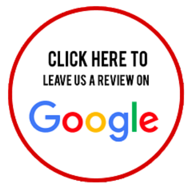 A button that says click here to leave us a review on google