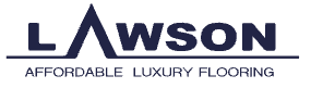 Lawson logo: navy text, stylized