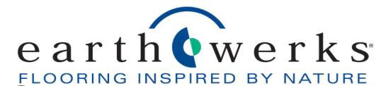 Earthwerks logo: blue and green graphic with text,