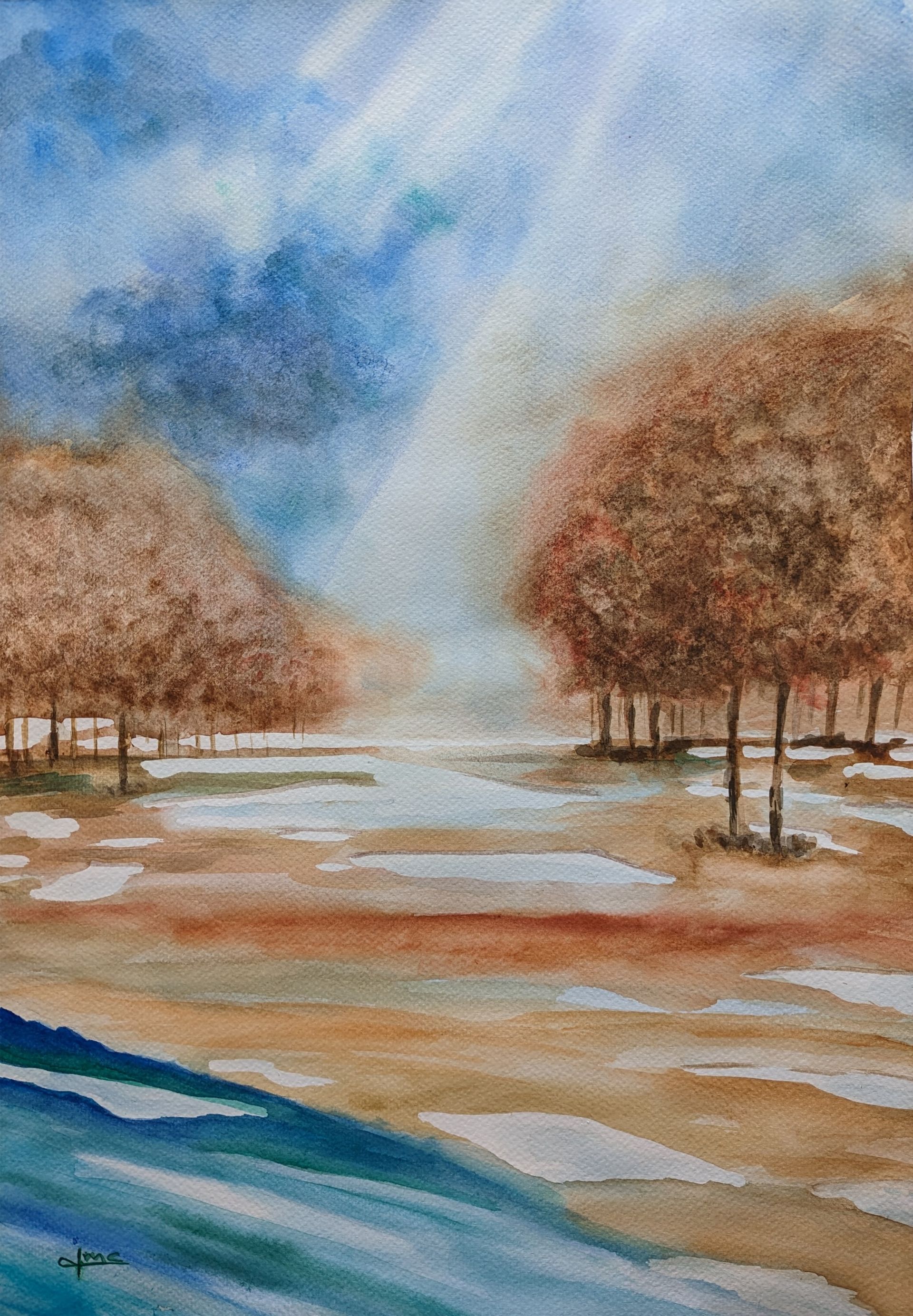 Jovita Menchaca Luz invernal