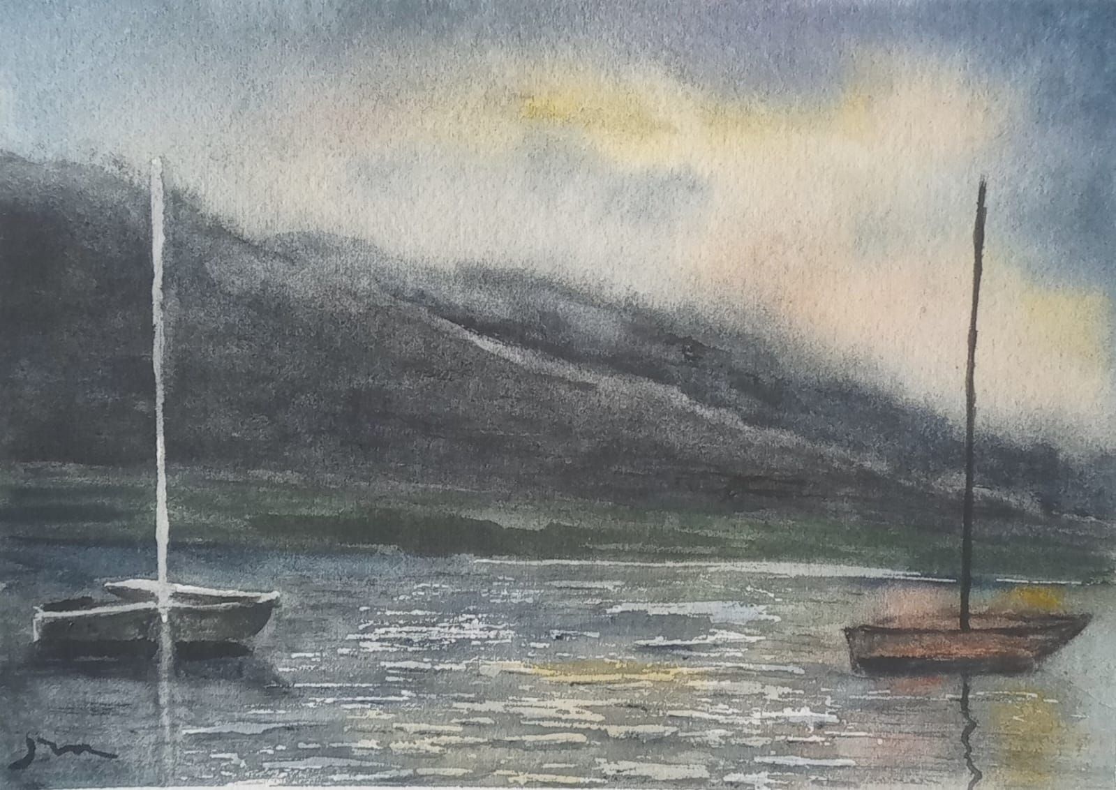 Jovita Menchaca Valle de Bravo, amanecer